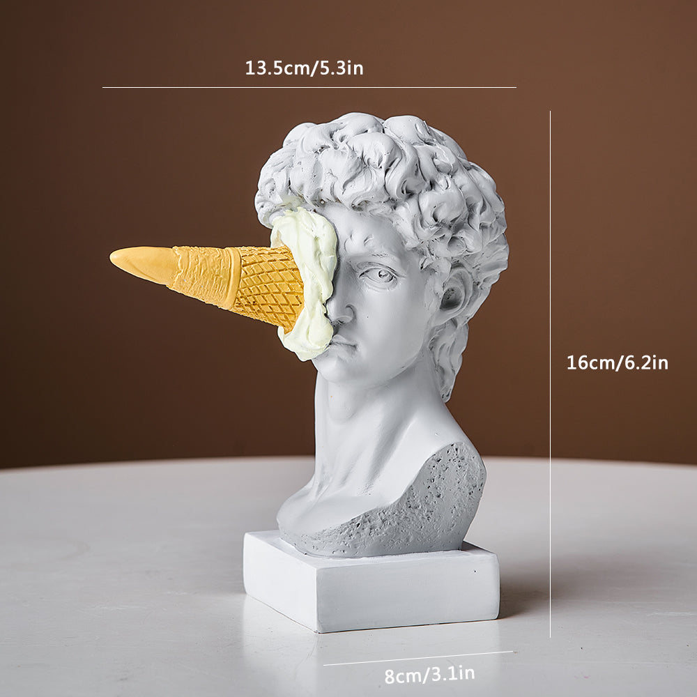 'Ice Cream David' Figurine