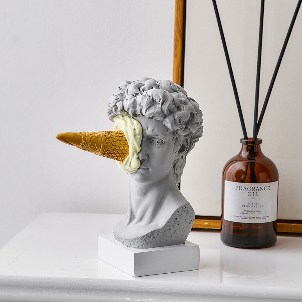 'Ice Cream David' Figurine