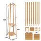 Bamboo Coat Rack