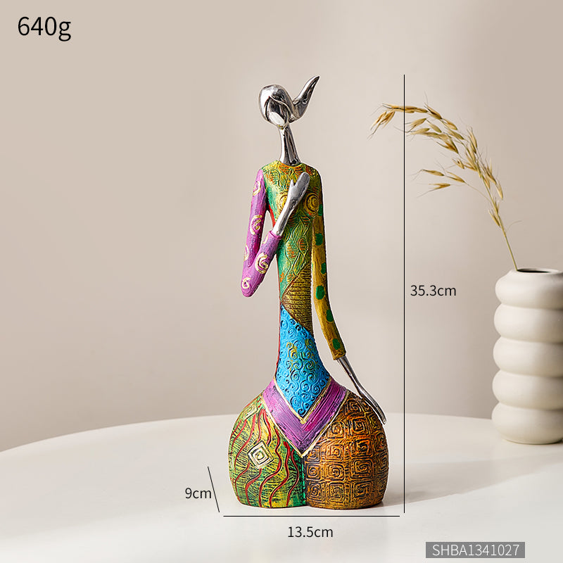 Abstract Sculpture 'Colorful'