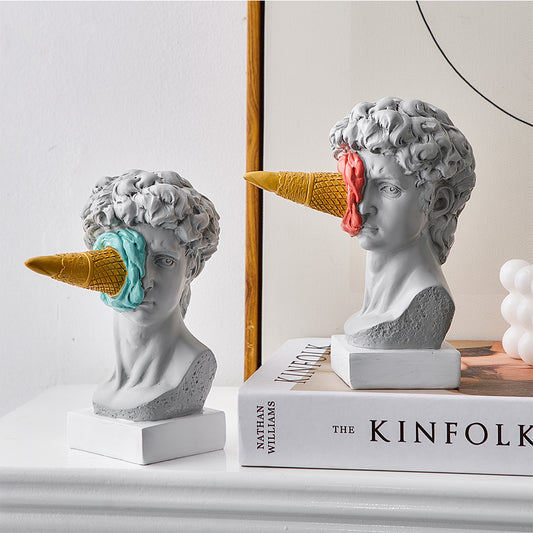 'Ice Cream David' Figurine