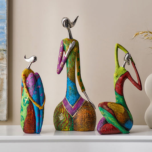 Abstract Sculpture 'Colorful'