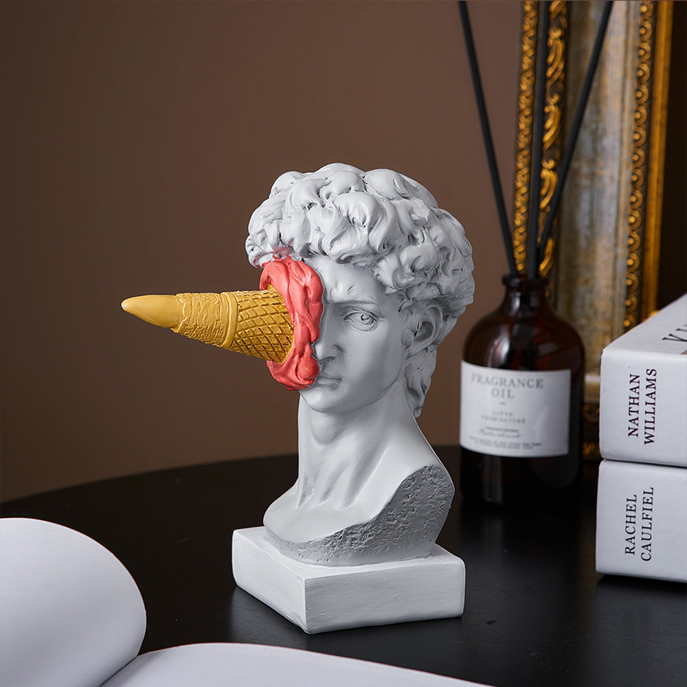 'Ice Cream David' Figurine