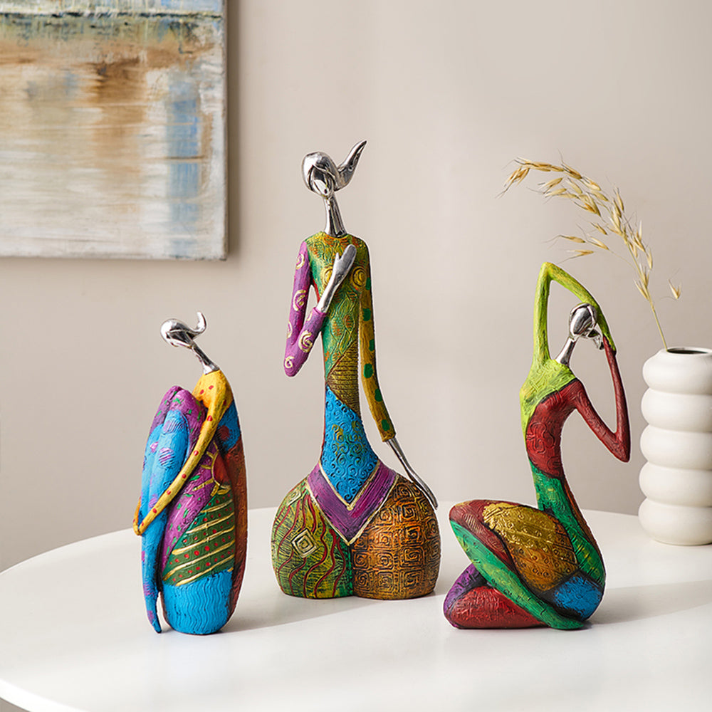 Abstract Sculpture 'Colorful'