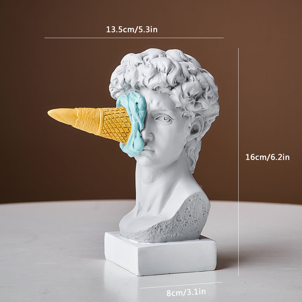 'Ice Cream David' Figurine