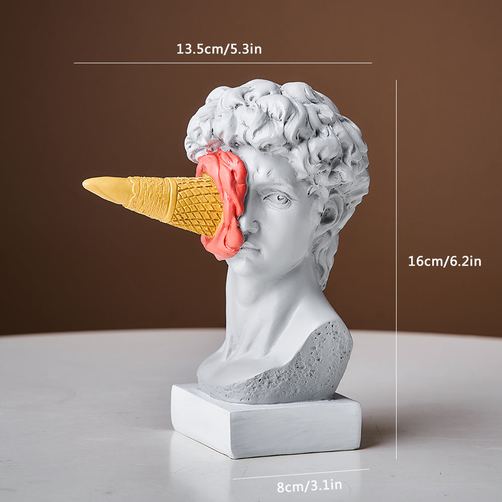'Ice Cream David' Figurine