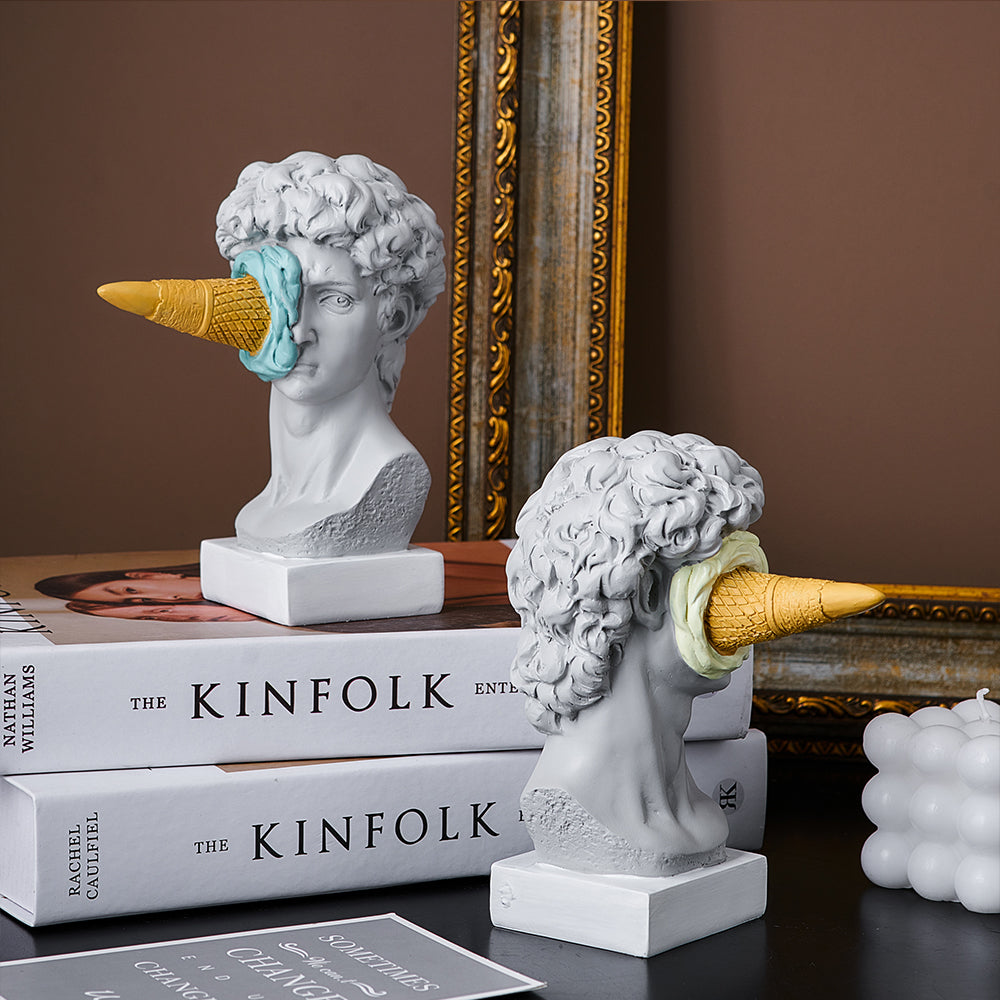 'Ice Cream David' Figurine